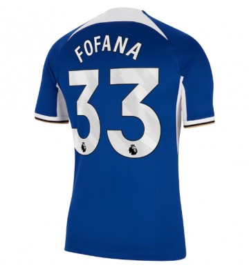 Chelsea Wesley Fofana #33 Koszulka Podstawowych 2023-24 Krótki Rękaw